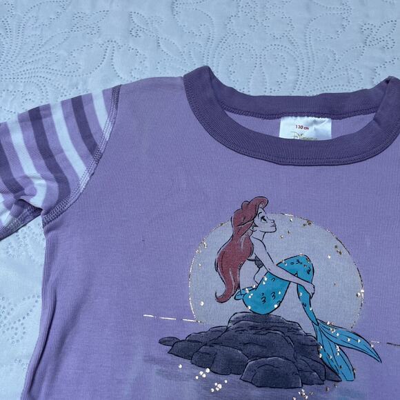 Hanna Andersson Little Mermaid PJ Set Size 8 - Picture 8 of 8